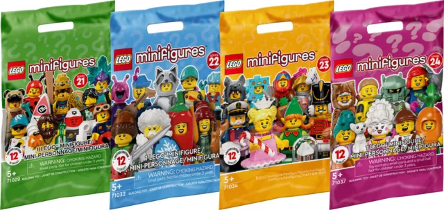 Lego Collectable Minifigures Series 7-25 Disney 100 Marvel DC &More FREE P+P