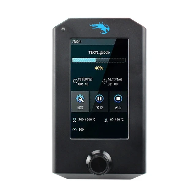 BLACK TOUCH SCREEN 4.3 Inch Display Intelligent Screen Ender 3 3D ...