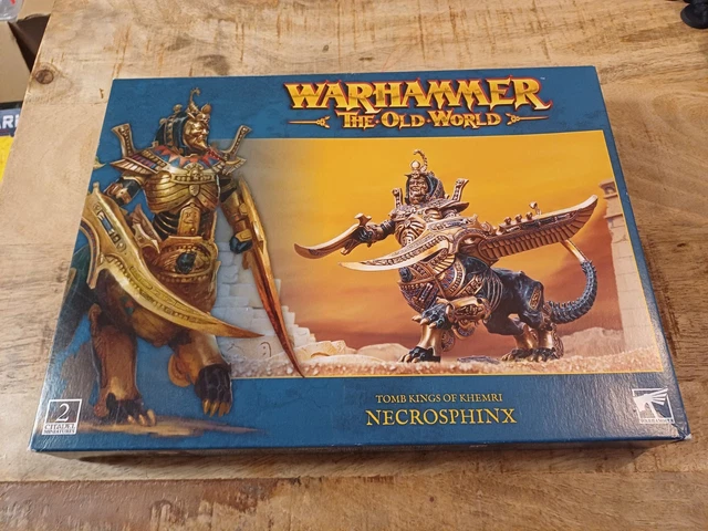 Warhammer Necrosphinx/Warsphinx Dei Re Dei Sepolcri Khemri - Vecchio Mondo (dipinto)