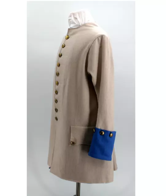 French & Indian War - French Marine Justaucorps Coat 2