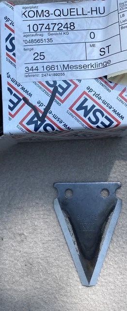 1xOriginal ESM Messerklinge 344.1661