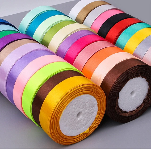 Satinband lange Rollen 22 Meter, 20 mm Breite
