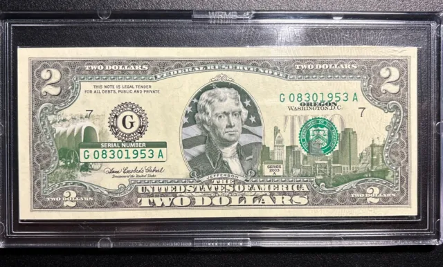 The United States Enhanced $2 Bill Collection