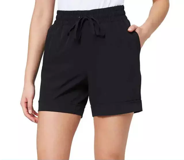 NWT MONDETTA WOMEN'S Active Walking Shorts Activewear Black Size M $50  2HL131 $40.96 - PicClick AU