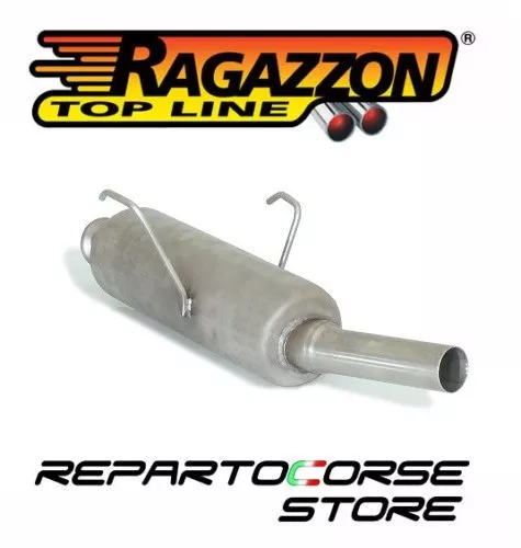 RAGAZZON SCARICO TERMINALE ROTONDO PEUGEOT 106 1.4 SPORT 55kW 75CV - 58.0004.99