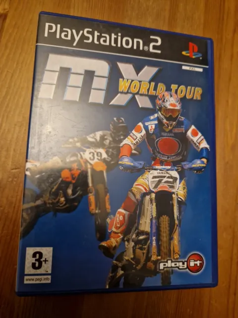 MX World Tour PS2 PlayStation 2 PAL UK Play It Racing Complete