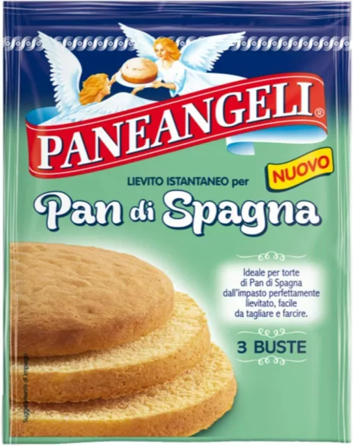 Paneangeli Lievito Vanigliato Levure à la vanille pour gâteaux sans gl –  Italian Gourmet FR