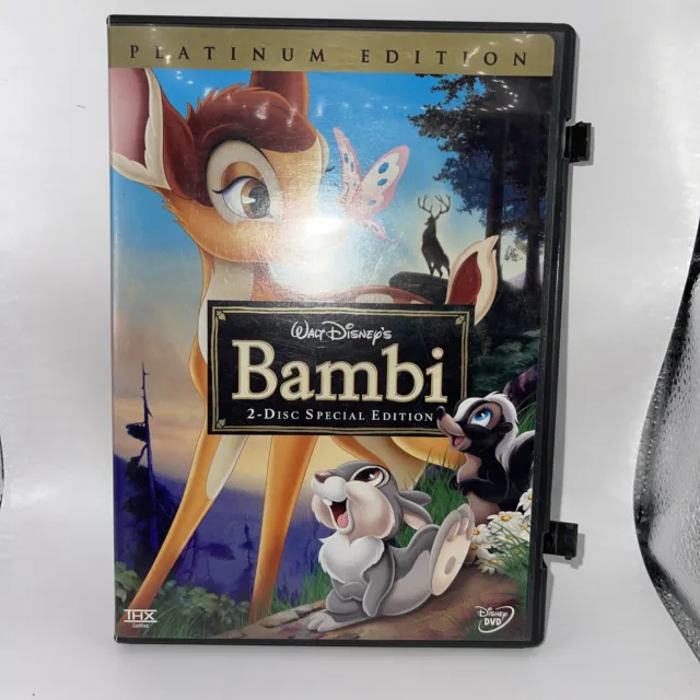 Bambi (Two-Disc Platinum Edition) - DVD - VERY GOOD