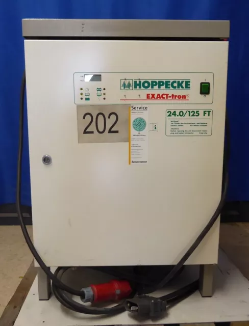 Hoppecke EXACT-tron 24V 125A chargeur électrique chargeur de batterie silencieux