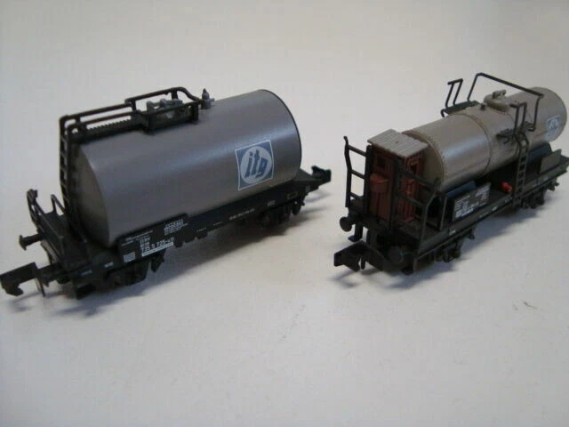 JOUEF HO :Lot de 2 wagons citernes réf 6510 Elf Caltex - bon état JOUEF HO :Lot de 2 wagons citernes réf 6510 Elf Caltex - bon état