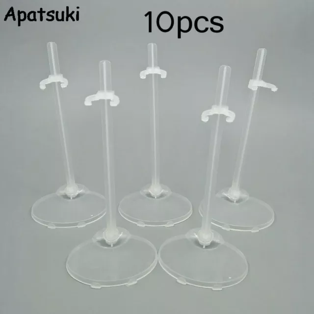10sets Stand Support for 11.5in Dolls Prop Up Mannequin Model Display Holder Toy