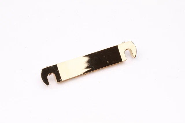 Enveloppante Ridged Aluminum Bridge CNC Usiné Or Convient Gibson LP / Sg Junior 3