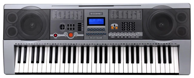 Piano Numerique E-Piano Clavier 61 Touches 100 Sons Et Rhythms Usb Mp3 Pupitre