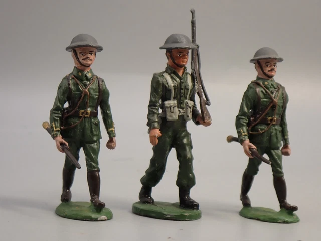 Figurines étain Zinnfiguren 25 Prussiens Assaut Guerre 1870 Infanterie 30mm