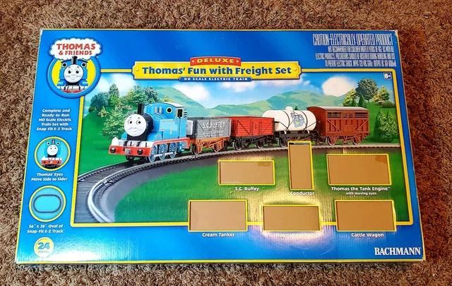 BACHMANN THOMAS THE Tank Engine Train Set (HO-Scale) RARE extended set ...
