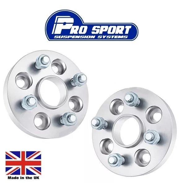 2x 30mm Alloy Hub Centric Wheel Spacers 4x108 63.4 for Ford Escort Mk5 Mk6 Orion