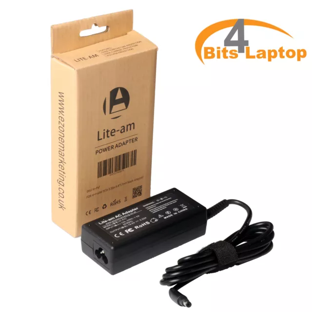 65W Laptop Netzadapter kompatibel HP 19,5 V 3,33A Ladegerät mit schwarzem Pin 4,8 * 1,7 mm