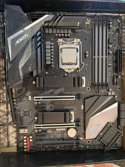 INTEL I7-9700K CPU and Gigabyte Z390 Aorus Pro motherboard
