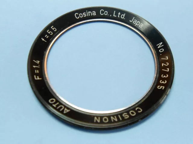 Cosina Cosinon 1.4/55 Original Identifying Lens Ring