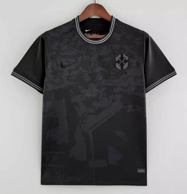 MAILLOT BRESIL NOIR collector 2022 jersey S M L XL XXL EUR 29 99