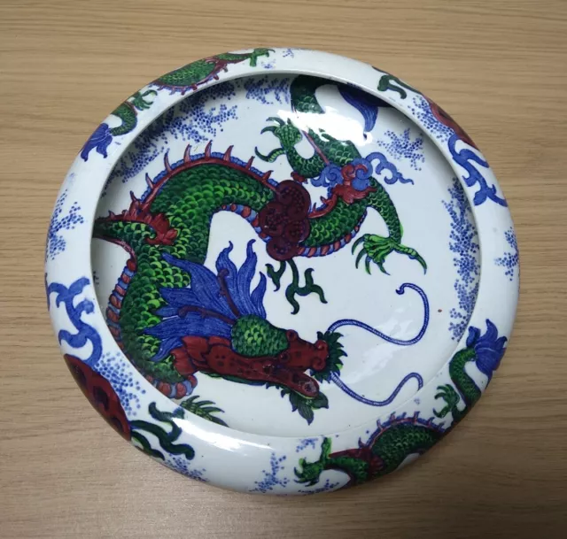 Frederick Rhead Ceramic Dragon Bowl Antique Bursley Ware 25cm Diameter - Rare