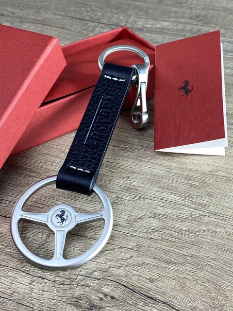 Ferrari METAL KEYRING steering wheel Collector keychain Made in Italy BIG