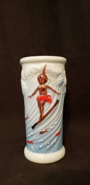 Tiki Mug Cup Hawaiian Surfer Girl Trader DIcks The Nugget Reno Sparks NV