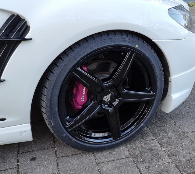 4x 19 Zoll AX7 Felgen für VW Phaeton 3D1 3D2 3D3 3D4 3D6 3D7 3D8 3D9