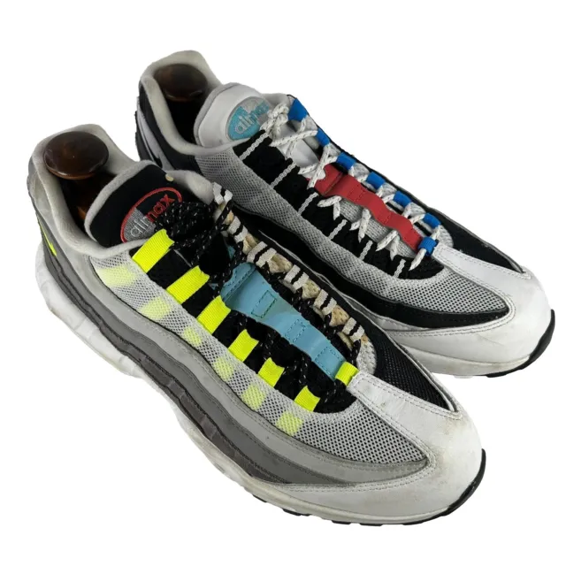 Nike Air Max 95 QS What The Greedy 2.0 Men's US 11 Multicolor Low Sneakers Shoes