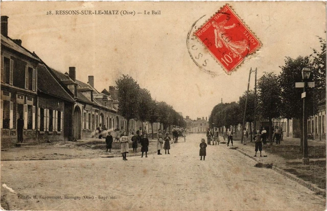CPA RESSON-sur-MATZ Le Bail (376962)