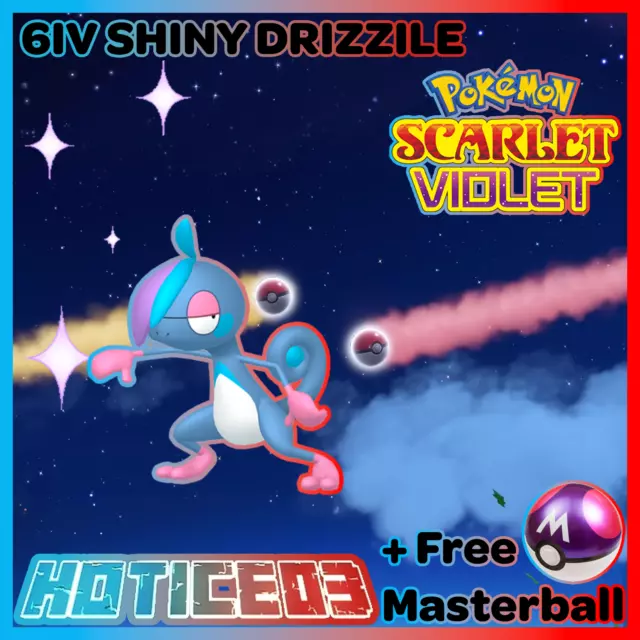 GARDEVOIR ✨SHINY✨/Non-Shiny 6IV Pokemon SCARLET and VIOLET Battle Ready VGC  EVs