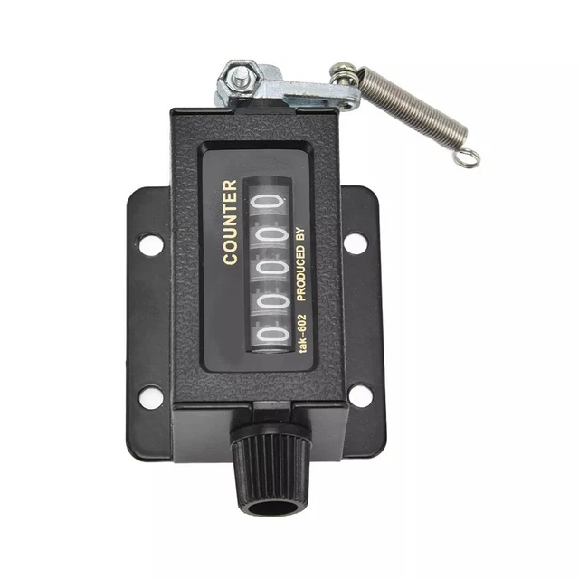 Uadme Digitaler Magnetischer Zähler 5-stellig - LCD Anzeige Bis 99999