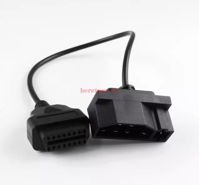 Adapter OBD1 7Pin auf OBD2 16Pin für Ford mit Dem 7Pin 40cm DE VERSAND