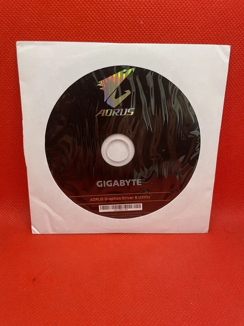 CD Original Gigabyte Aorus Graphics Driver & Utility