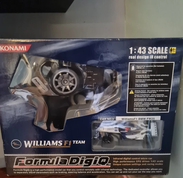 ホビーラジコン KONAMI WilliamsF1 BMW FW25 美品】⭐️DigiQ Formula ラジコン WilliamsF1 BMW - メルカリ