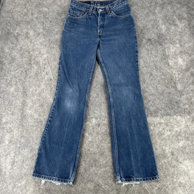 Levi's Jeans Womens 7 Jr Boot Cut 517 Vintage USA Slim Fit Actual 28" x 31" Pant