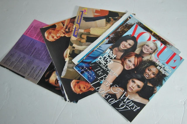 Random Magazine Clips VINTAGE SPICE GIRLS Random Magazine Cut Outs Front and Back #12 £7.41 ...