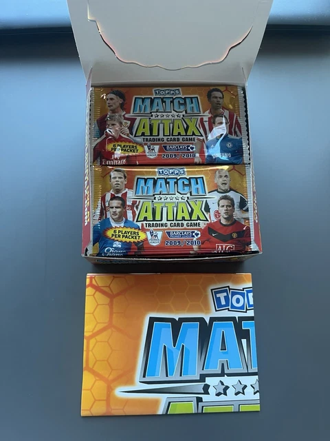 2009-10 Topps Match Attax Factory Box – English Premier League Soccer Trading Cards