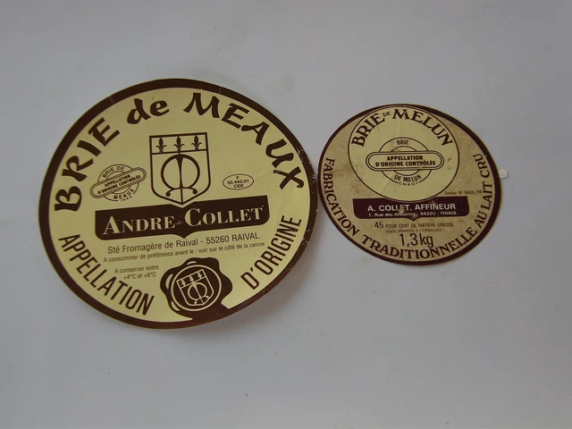 Étiquette De Boîte à Camembert – Le Sans Égal – Laiterie Dangé – Les Ormes – Vintage