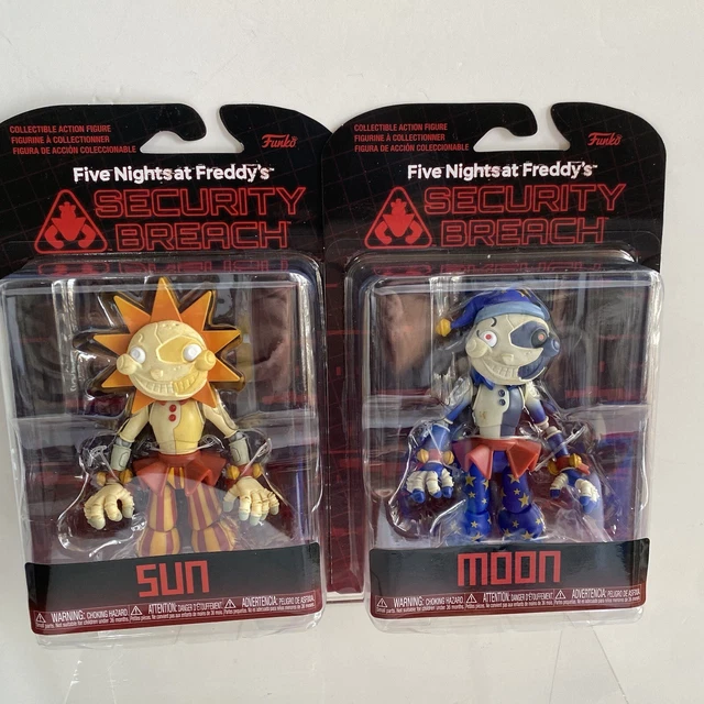 FIVE NIGHTS AT Freddys Sun & Moon Figures FNAF Security Breach Funko