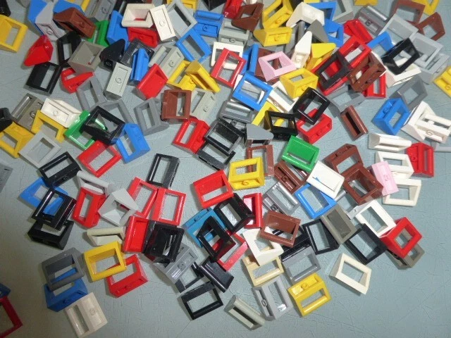 Lego Lot De + 300 Tuiles Ajourées, Arceau Coffre Voiture, Reference 2432 3