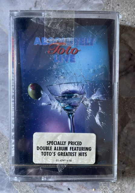 TOTO ABSOLUTELY LIVE 1993 MC MUSICASSETT K7 TAPE New Sealed FACTORY