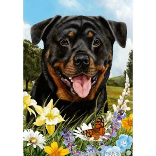 Summer House Flag - Rottweiler 18002