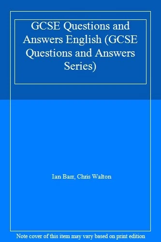 GCSE QUESTIONS AND Answers English (GCSE Questions and Answers EUR 9,39 ...