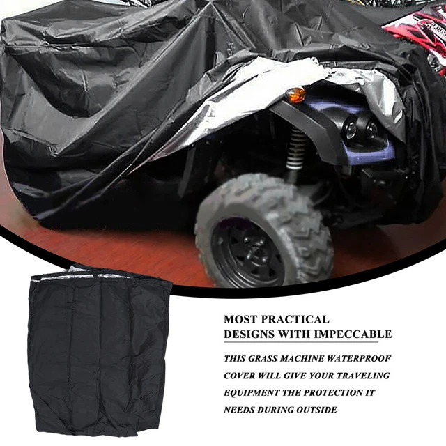 Lawn Mower Drawstring Lawn Mower Cover Riding Mower Waterproof Cover 6