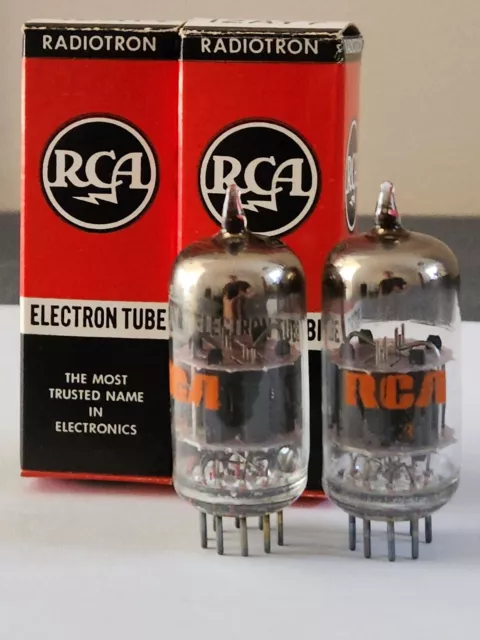 RCA 12AY7/6072 -  NOS NIB  matched pair