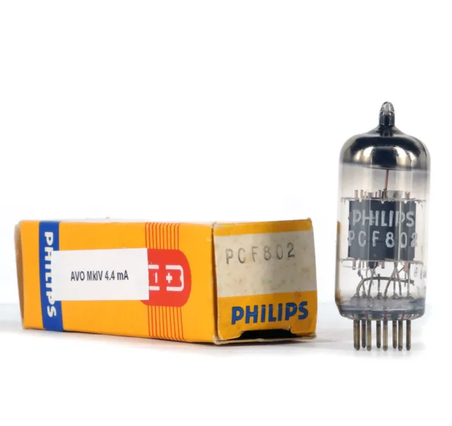 PCF802/9JW8 PHILIPS NOS BRITISH Tube Valve Röhre Lampe Valvola 진공관 真空管 电子管