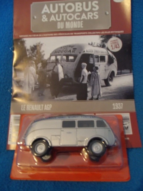 Miniature Autobus & Autocars Du Monde N°32 – Renault AGP 1937 Ligne Du Hoggar (1/43)
