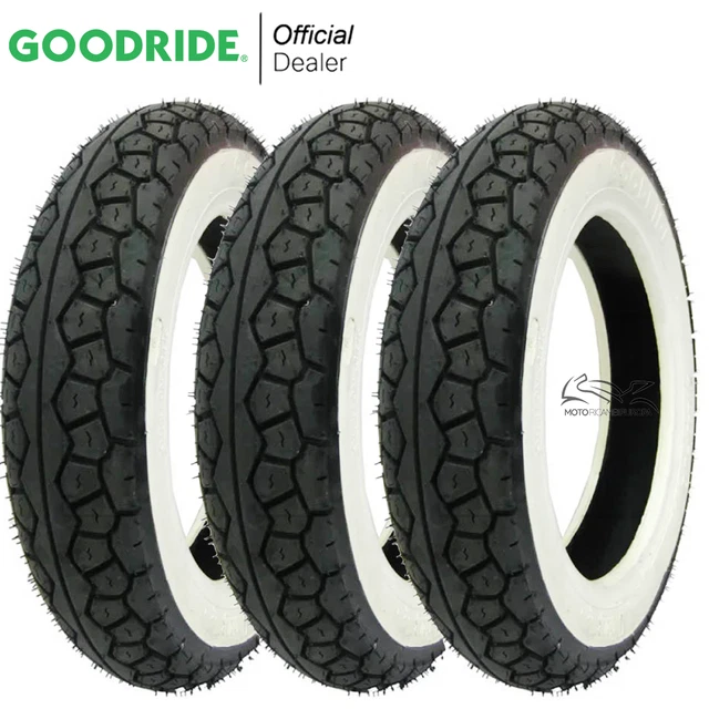 Lot de 2 pneus de vélo 26 x 2125 pouces - Pliables - 57-559 - Blanc - Pneu de