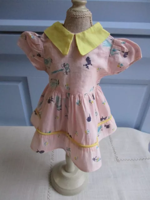 Jolie Robe  Ancienne  Pour Poupee Ancienne